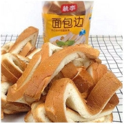 桃李 面包边家庭小零食530g面包边角料营养早餐美味休闲