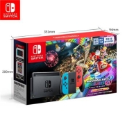 Nintendo 任天堂 HAD-S-KAAGA 游戏机 红蓝 +马力欧卡丁车8 豪华版 游戏兑换卡+官方包膜