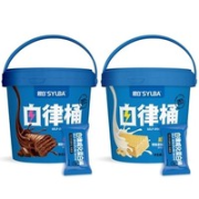 胖倪 蛋白棒乳清威化自律桶