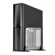 银欣（SilverStone） RVZ02B小乌鸦2 HTPC机箱支持ITX主板/SFX电源/长显卡 侧透版RVZ02B-W