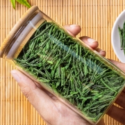 绿满堂 六安瓜片 绿茶茶叶2022新茶雨前特级春茶正宗兰花香安徽六安原产50克罐装