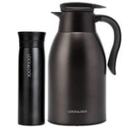 LOCK&LOCK LHC1464S602 保温套装 (保温杯400ML+咖啡壶2.2L)