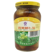 三和 酱菜 萝卜头375g/瓶 腌菜酱菜泡菜咸菜萝卜 下饭菜 手工腌制 扬州特产
