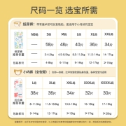 宜婴拉拉裤 弱酸水果裤 超薄柔软干爽透气拉拉裤婴儿男女宝宝学步裤全包臀一体裤 拉拉裤XL码36片【12-17kg】