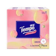 Tempo 得宝 手帕纸 4层7片12包（210*210mm） *2件
