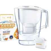 BRITA 碧然德 光汐水壶白+专家版滤芯3芯