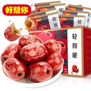 好想你 轻颜脆420g/盒 蜜饯果干休闲零食香酥脆枣无核酥脆去核红枣新疆灰枣量贩装