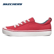 Skechers斯凯奇百搭款女鞋多色心型图案轻便潮流休闲韩版帆布鞋113300 红色 37