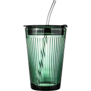 LOVWISH 乐唯诗 吸管玻璃杯 450ml