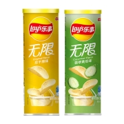 乐事（Lay's）薯片 休闲零食 104g*3组合装（黄瓜+原味+番茄） 3罐组合【原味+黄瓜+番茄】