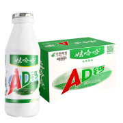 娃哈哈 AD钙奶 含乳饮料 220g*20瓶+果倍爽 （Capri-Sun）猕猴桃 复合味 少儿果汁饮料200ml*6包