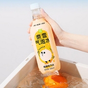 0糖0卡0脂：奈雪的茶 柠檬果味气泡水 500mlx15瓶