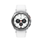 三星Galaxy Watch4 Classic 蓝牙通话版 运动智能手表 测体脂/5纳米芯片/血氧/导航/移动支付 42mm雪川银