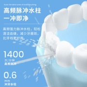 博皓（prooral） 电动冲牙器洗牙器水牙线洁牙机 口腔牙齿清洁器牙结石 正畸专用便携立式5025 高频脉冲 200ml水箱 天空蓝