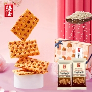 海玉 红糖蜂巢饼干 缸炉千层饼干 红糖小脆独立袋装薄脆蜂窝状点心蜂巢饼干袋装办公室休闲零食 蜂巢饼 红糖芝麻味 1kg