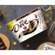 限区域、PLUS会员：德芙 Dove分享碗装66%醇黑巧克力 252g15.9元+运费