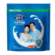 plus会员：完达山 益生元 中老年奶粉 400g*2件