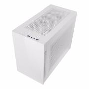 先马（SAMA）趣造I'm 白色 桌面游戏Mini小机箱 支持M-ATX或ITX主板、ATX电源、240水冷、竖装显卡/四面防尘