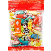 圣福记 高粱饴软糖水果拉丝糖  混合口味散装 500g*2件