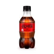 可口可乐 Coca-Cola 零度无糖 Zero 汽水 碳酸饮料 300ml*12瓶 无糖带标瓶-300ml*12