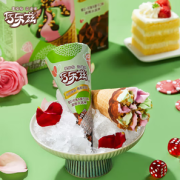限广东！yili 伊利 巧乐兹哈密瓜玫瑰车厘子口味脆皮甜筒 73g*6/盒