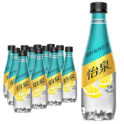 Schweppes 怡泉 无糖苏打水 苦柠味 400ml*12瓶