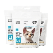 【2套更省】LORDE里兜强除臭无尘原味豆腐猫砂2kg*4袋满10斤包邮