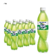 芬达 Fanta 无糖零卡 苹果味汽水 碳酸饮料 500/600ml*12瓶 整箱装 可口可乐出品 新老包装随机发货