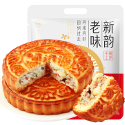 味滋源 中秋月饼老式五仁馅大饼400g*4件