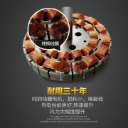 艾美特（Airmate）吊扇/电风扇/吊顶扇家用56吋节能省电工业扇客厅轻音铜芯电机宿舍工厂楼顶扇 FZ5613