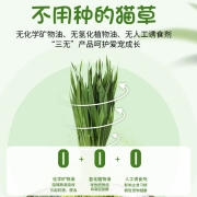 路斯冻干猫草粒猫零食冻干化毛排毛球鸡肉冻干猫草片即食营养