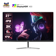 优派（ViewSonic） 27英寸IPS  2K显示器170Hz 1MS HDR400电竞游戏爱眼 滤蓝光不闪屏99%sRGB VX2780-2K-PRO小金刚