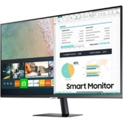 PLUS会员：SAMSUNG 三星 S32AM700PC 32英寸 VA 显示器（3840×2160、60Hz、HDR10、Type-C 65W）