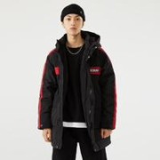 美特斯邦威 男士工装长款羽绒服 229428