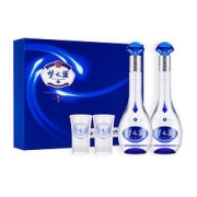 YANGHE 洋河 蓝色经典 梦之蓝M3 40.8度 500ml*2 礼盒装 浓香型白酒 口感绵柔