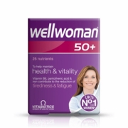 英国最大保健品牌之一 维百莱Vitabiotics 50岁+女性复合维生素 30片