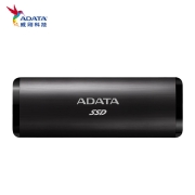 威刚(ADATA) 1TB 移动固态硬盘 USB3.2 SE760 金属外壳 便携拉丝 超高速1000MB/s 经典黑
