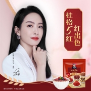 桂格（QUAKER）5红混合即食燕麦片480克袋装 5黑系列 5重红润滋养 红米红豆枸杞