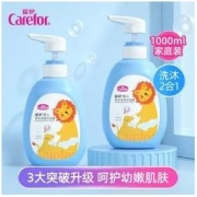 Carefor 爱护 婴儿洗发沐浴露二合一500ml儿童沐浴露洗发水