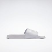 Reebok锐步官方男鞋女鞋SLIDE黑色休闲舒适居家凉鞋拖鞋FW5750 FZ3166_灰色/白色 中国码:36(23.5cm),US:5