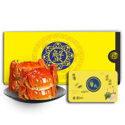 PLUS会员：逸蟹 大闸蟹礼券998型 公蟹4.5两/只 母蟹3.0两/只 4对8只
