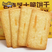 比逗仕 日式岩烧芝士脆饼干（芝士味）118g 饼干营养代餐早餐休闲零食
