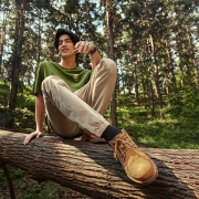 Timberland添柏岚踢不烂男鞋大黄靴靴子户外休闲防水皮革|A1P3L A1P3LW/小麦色 43