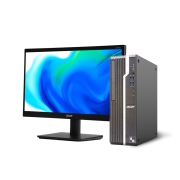 宏碁(Acer)商祺SQX4270 786N 商用台式机 办公电脑（十一代i7-11700 16G 512G固态+1T GT730 2G）19.5英寸