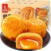 比比赞  奶黄流心月饼  270g（6枚）