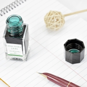 日本百乐（PILOT）钢笔墨水彩墨 深绿 15ml INK-15-SHR原装进口