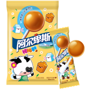 京东极速版: 阿尔卑斯 高级牛奶味硬糖棒棒糖 200g/20支*两件