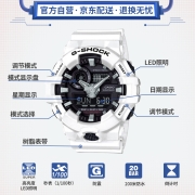 卡西欧（CASIO）手表 G-SHOCK 大猩猩主题系列 立体表盘设计 男士防水运动手表石英表 学生手表 GA-700-7A