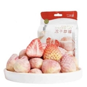 凑单有零有食冻干草莓干脆38g儿童孕妇囤货宅家小零食网红水果干