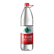 农夫山泉 饮用水 饮用天然水1.5L 1*12瓶 整箱装